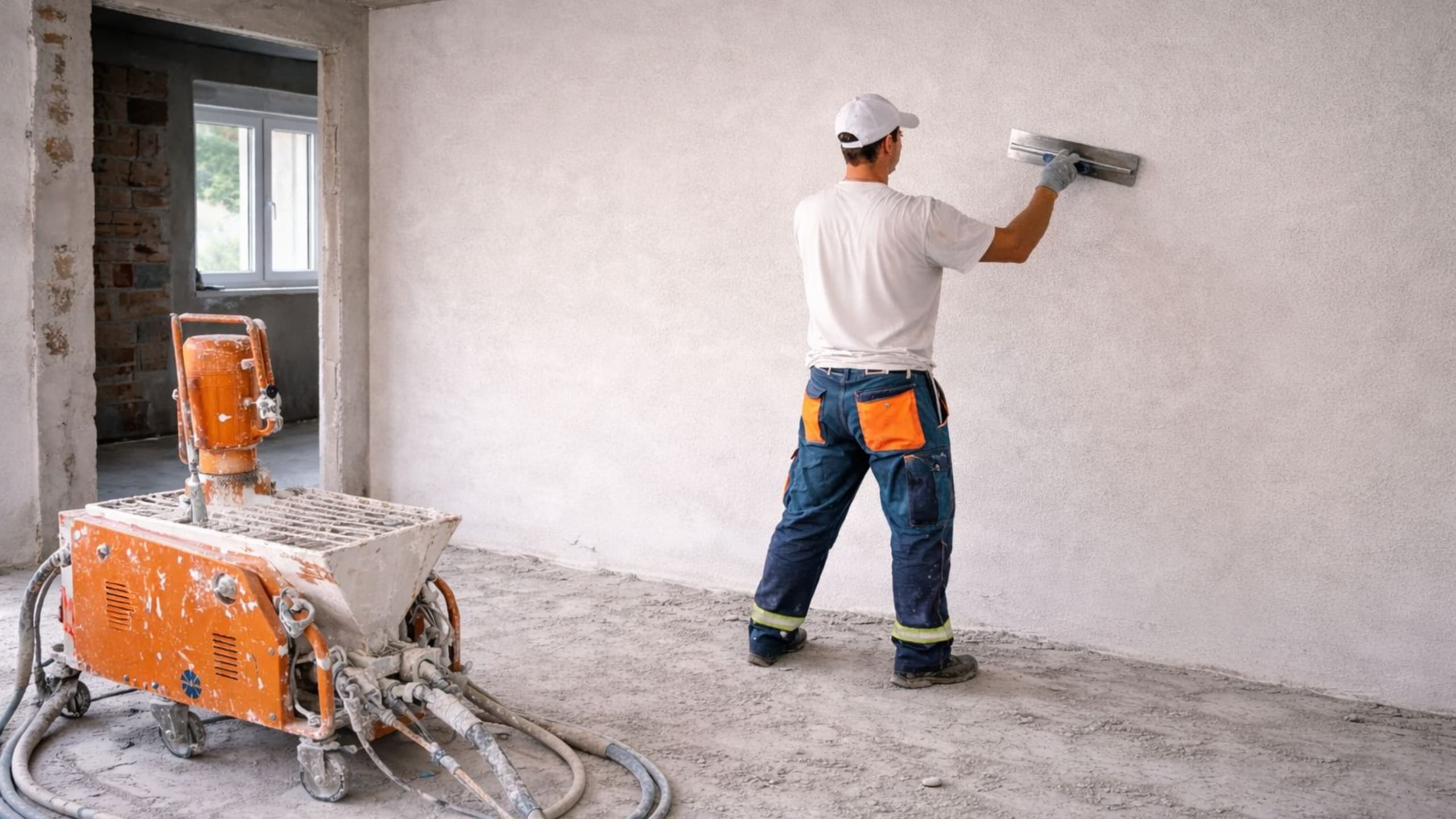 Profesionálne strojové omietky - Omietkyplus